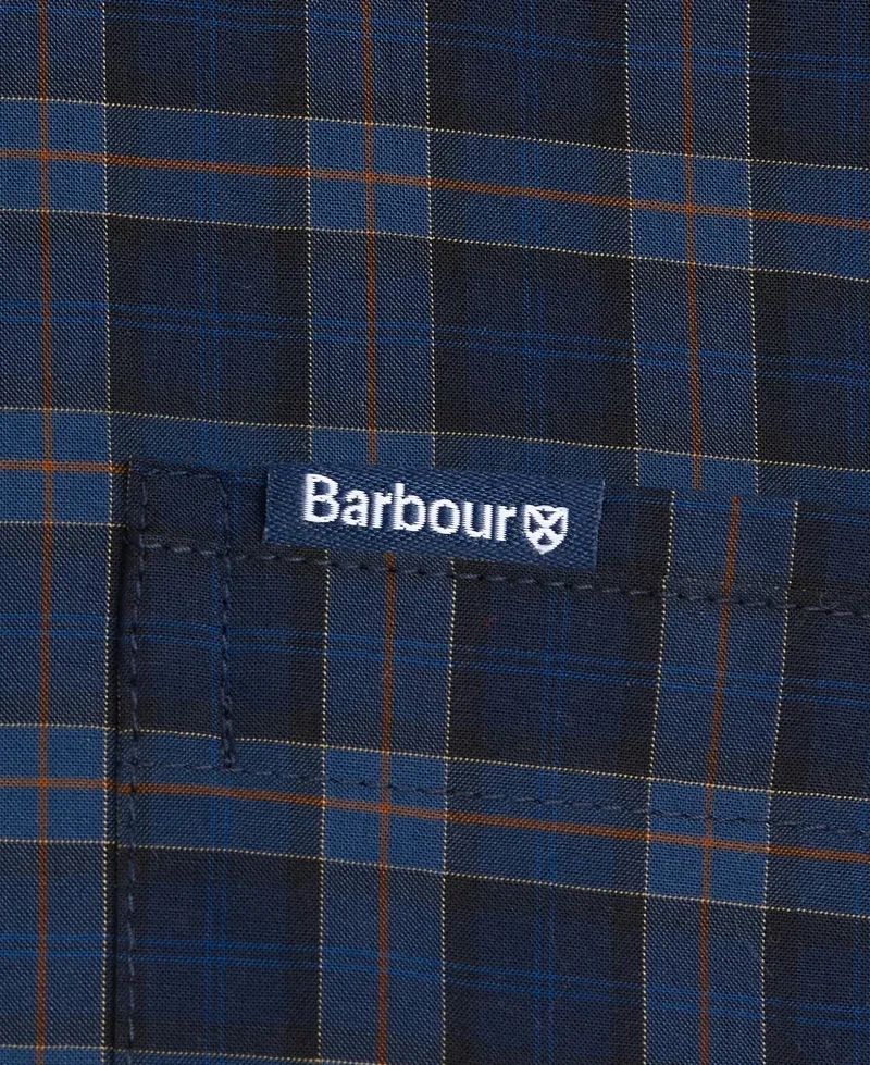 Barbour Lomond Tailored Shirt Midnight Tarten-3